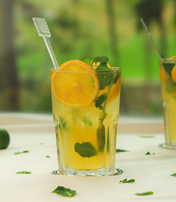 Citrus Honey Mint Cooler