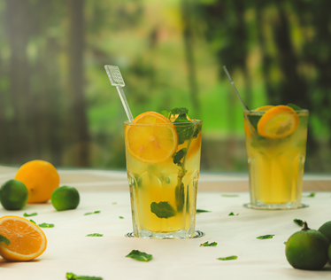 Citrus Honey Mint Cooler